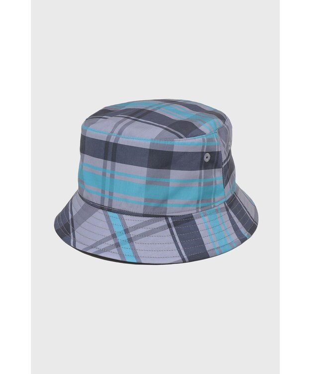 DAKS 50thリバーシブル・バケットハット（UVカット） ブルートパーズ