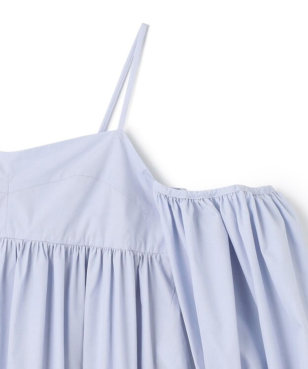 BEIGE， PROTAGONISTA / パフワンピース Sax