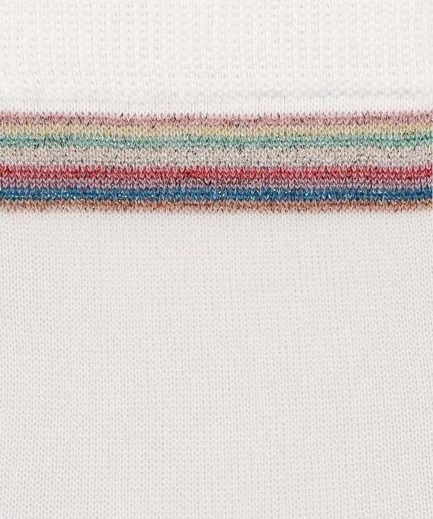 Paul Smith Frida Signtr シアー ソックス ホワイト