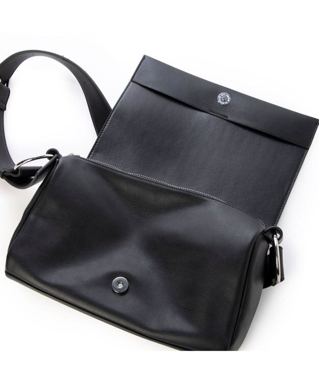 UNBILLION カシュカシュ cachecache / WEB限定フラップベルトショルダーバッグ ブラック