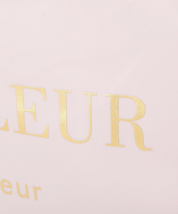 Maison de FLEUR サテンキャリーオンバッグ Pink