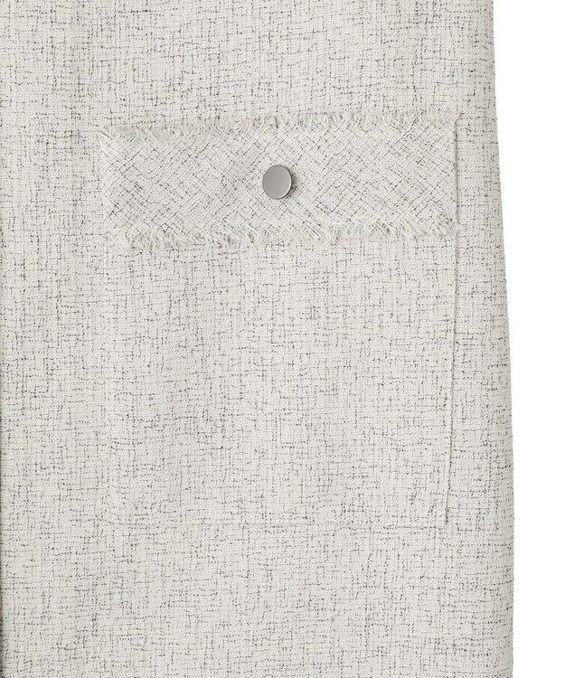 YECCA VECCA ツイードジレジャンスカ Ivory