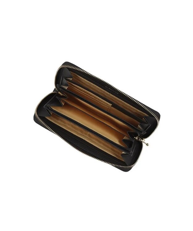 CLATHAS フィグ ラウンド長財布 ブラック