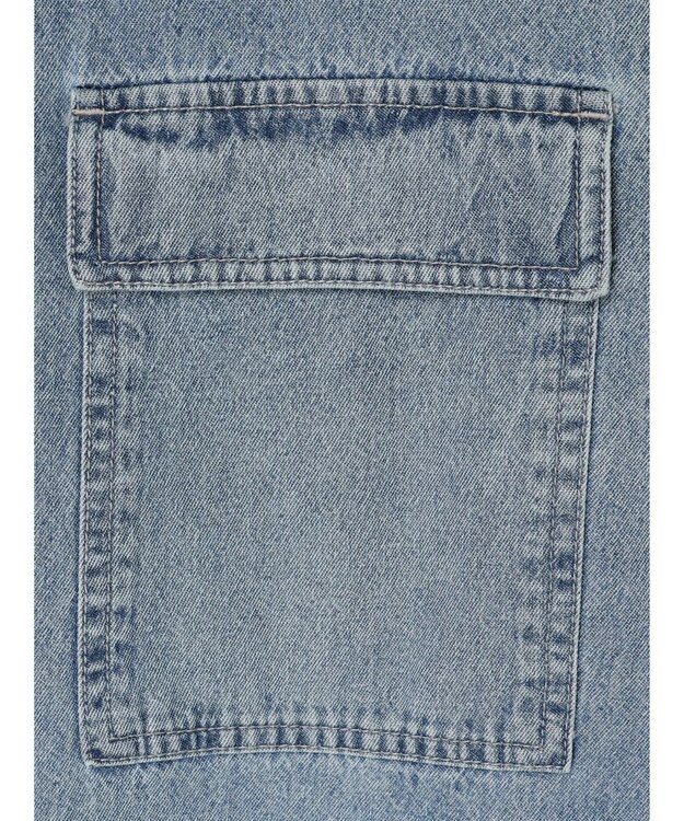 Green Parks ・ＥＬＥＮＣＡＲＥ　ＤＵＥ　デニムロングスリーブシャツ Light Indigo