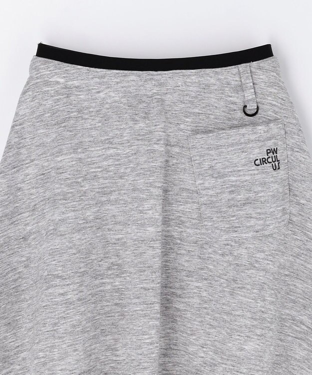 PW CIRCULUS 【WOMEN】裏毛スウェットフレアスカート ゴルフウェア レディース グレー系