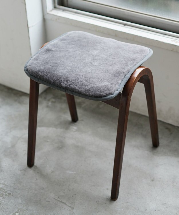 LOOM&SPOOL SRN3ウールチェアマット グレー