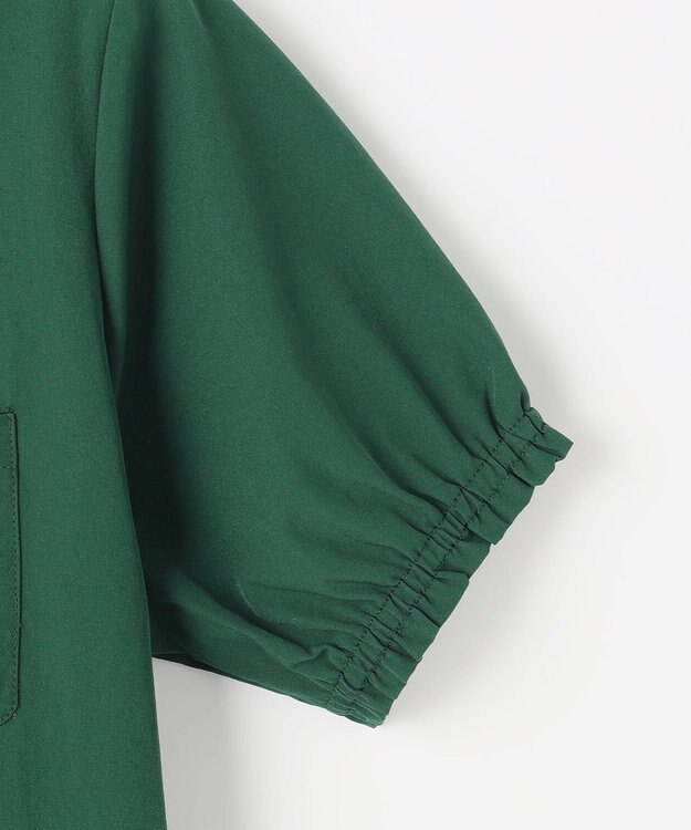 PW CIRCULUS 【WOMEN】ギャザリングシャツ ゴルフウェア レディース グリーン系