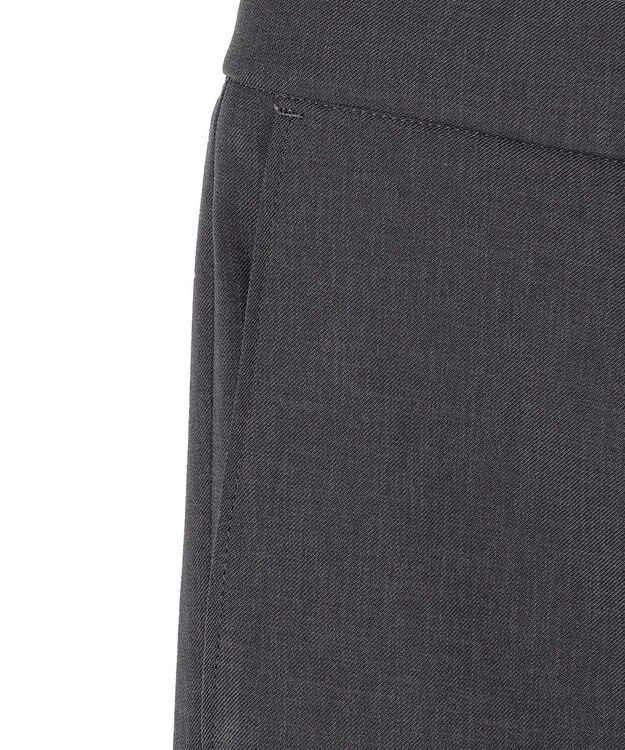 UNFILO MENS 【OCEANS 雑誌・web・YouTube 掲載】WOOL TOUCH 機能美パンツ スリム【東レ開発のウール見え高機能素材】 チャコール