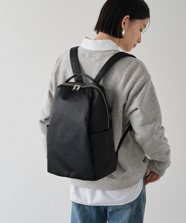 russet ＜背面メッシュ仕様＞クラウズナイロンリュックサック(CE-1499) Black