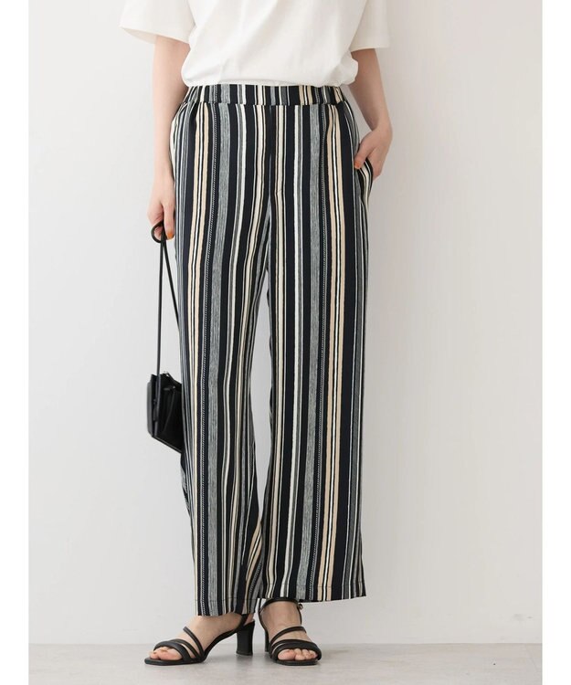 AMERICAN HOLIC アソートプリントリラックスパンツ Ivory