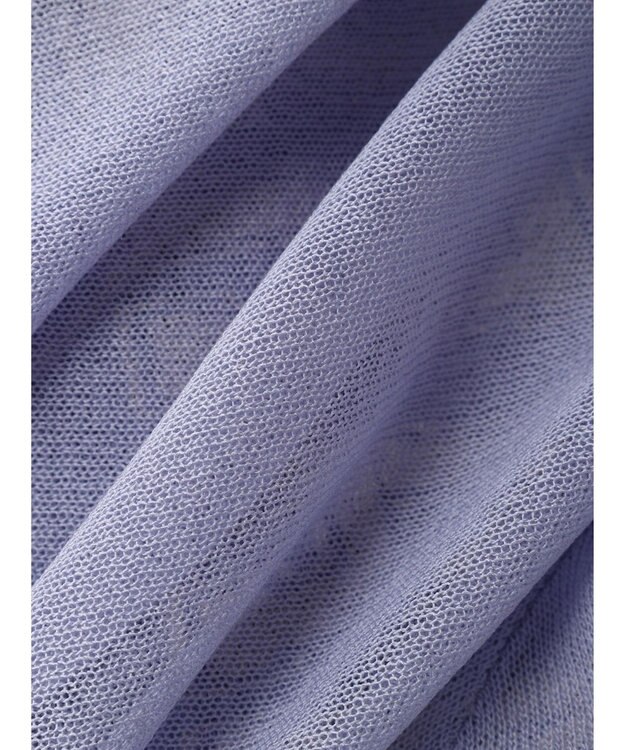 Green Parks シアーロゴニットプルオーバー Blue