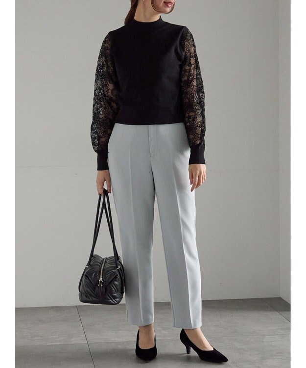 Te chichi ダブルクロスペンシルパンツ《2025winter catalog item》 ミント