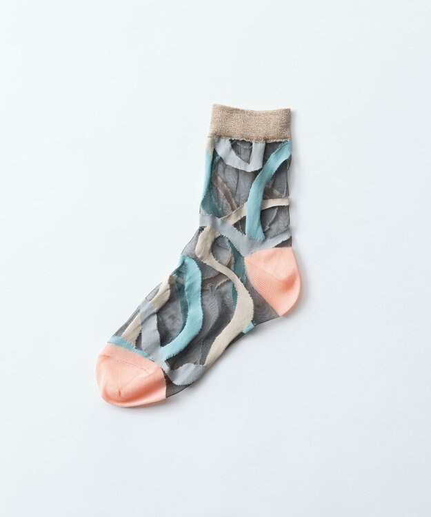 TRICOTE METRO SHEER SOCKS／メトロシアーソックス 72PINK