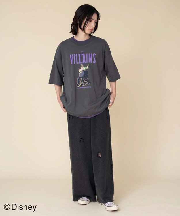 WEGO 【ユニセックス着用ITEM/SMLサイズ展開】VILLAINSグラフィックT（S） 柄4