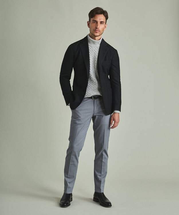 GOTAIRIKU コットンカルゼ　トラウザーズ グレー系