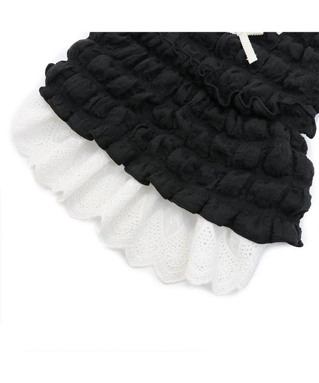 PET PARADISE ペットパラダイス ぽこぽこ ワンピース 《ブラック》 小型犬 ブラック