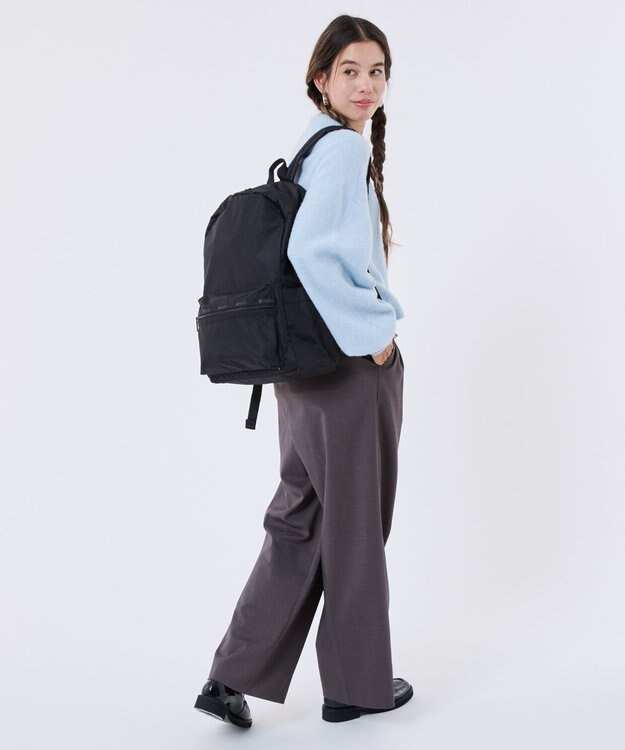 LeSportsac CLASSIC EVERYDAY BP/リサイクルドブラックJP リサイクルドブラックJP