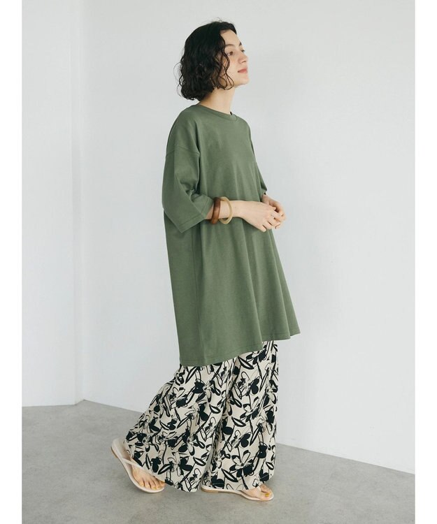 CRAFT STANDARD BOUTIQUE リングドットチュニック Khaki