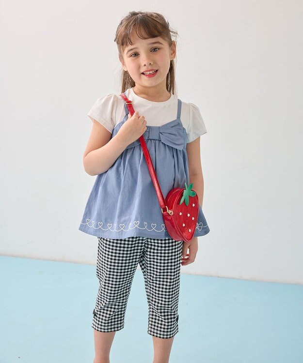 ANY KIDS しゃらしゃら ショルダーバッグ イチゴ