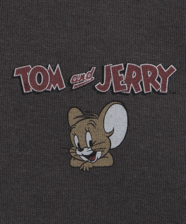 WEGO 【ユニセックス着用ITEM/25年秋冬新作】TOMandJERRYグラフィックプルオーバー スミクロ