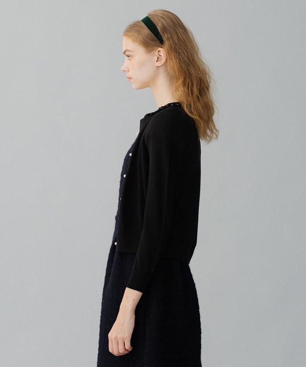 TOCCA 【洗える！】ANGELA カーディガン ブラック系