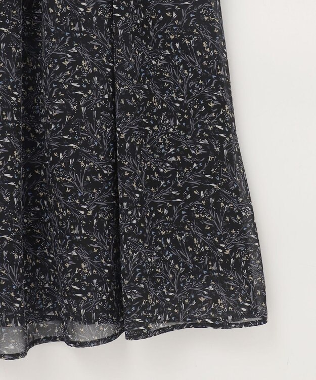 ANY SIS 【洗える】プチフルール ワンピース ブラック系