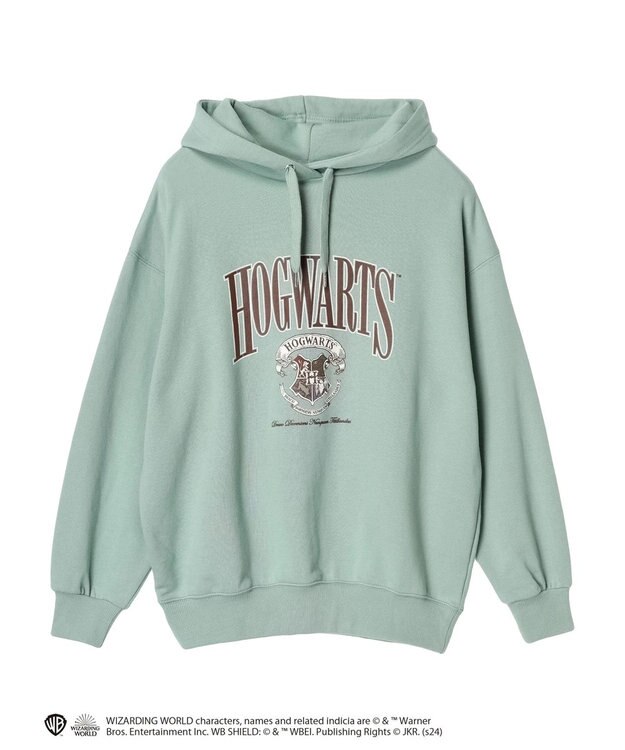 Green Parks ハリーポッター／裏毛ロゴフーディー Mint