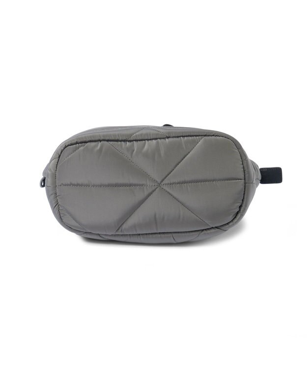 PELLE BORSA キルティング ミドルトートバッグ Puffy パフィ 5822 グレー