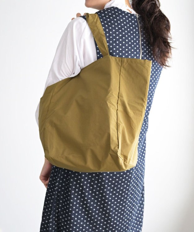 NIZYU KANO ポケッタブル 3wayトート コヨーテブラウン