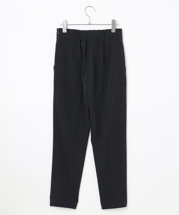 #Newans 【セレモニーにも】美シルエットセンタープレスパンツ ネイビー系