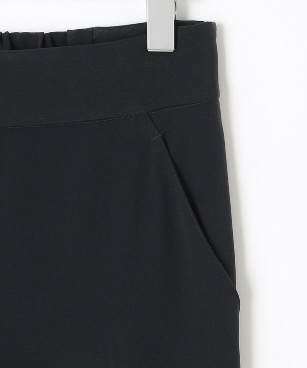 #Newans 【セレモニーにも】美シルエットセンタープレスパンツ ネイビー系