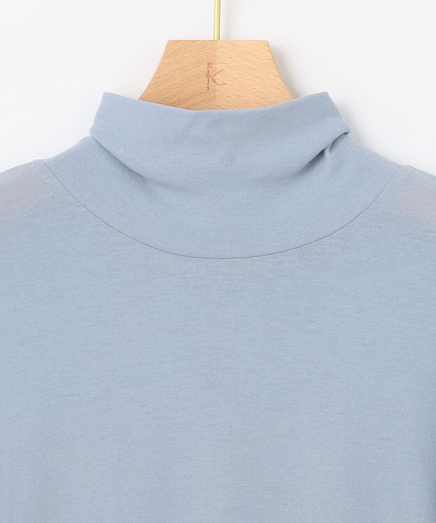 組曲 L ハイツイストシアー インナータートル ブルー系