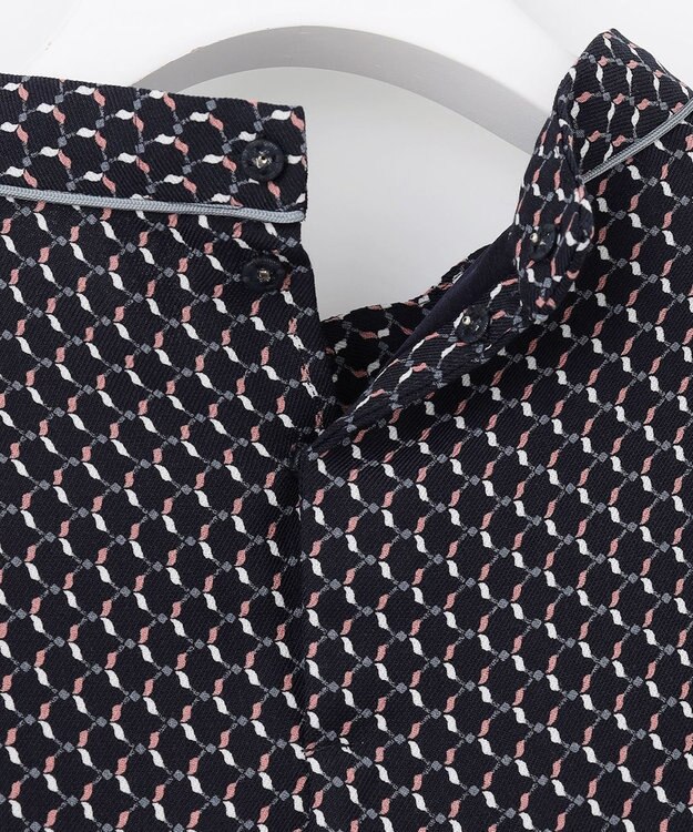 J.PRESS LADIES 幾何プリント カットソー ネイビー系5