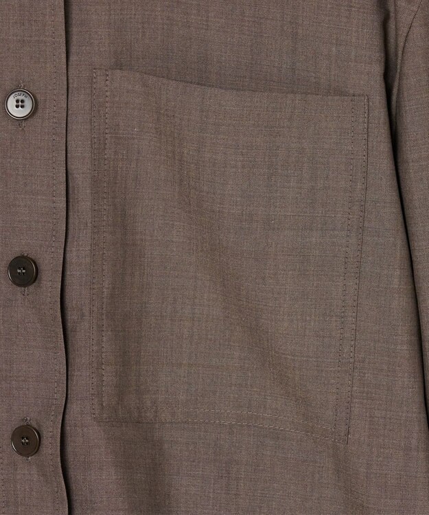 JOSEPH ライトテーラリング　シャツ Mushroom