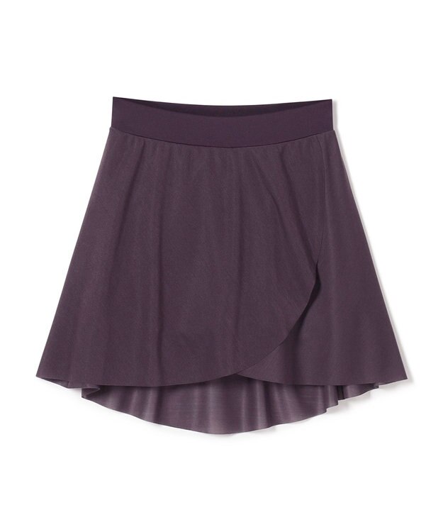 Chacott ショートスパッツ付スカート ブラックベリー