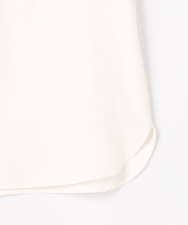 J.PRESS LADIES S ヌーディスバックサテン ブラウス アイボリー系