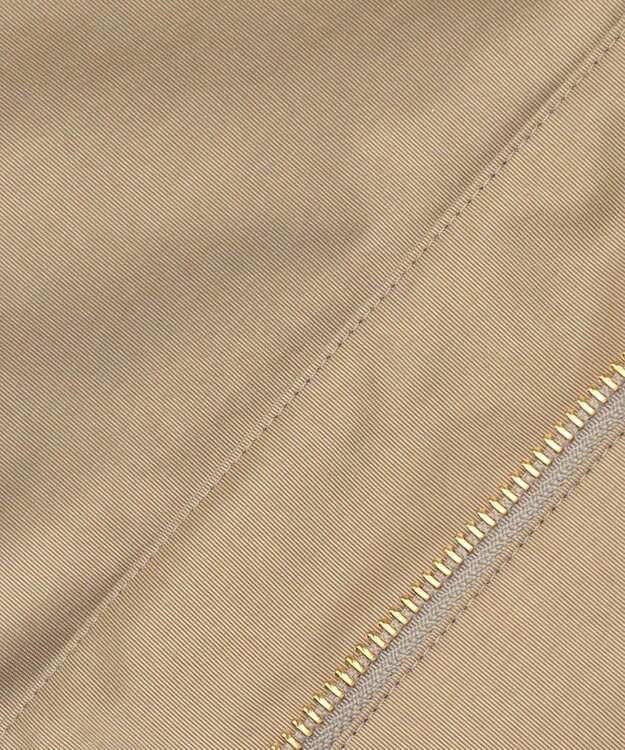 J.PRESS LADIES 【2way】スパンライクナイロンタッサー フーデッド コート キャメル系