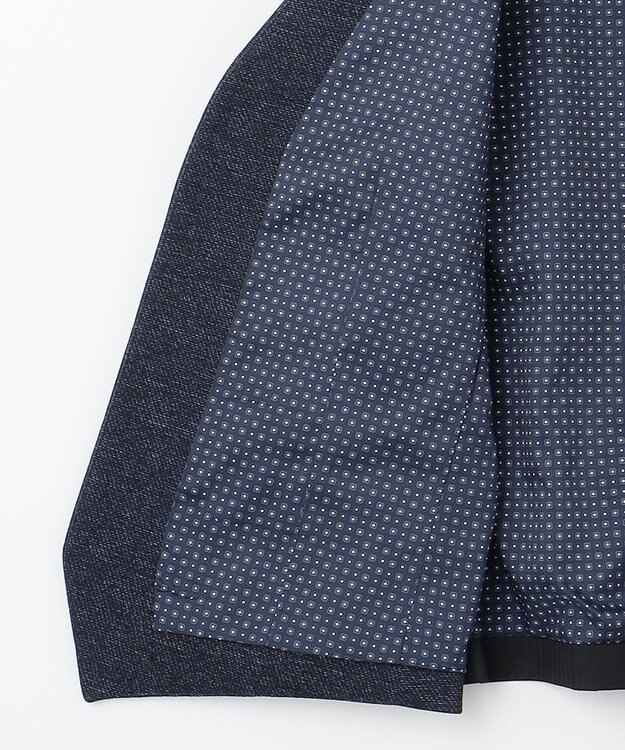 JOSEPH ABBOUD 【キングサイズ・ストレッチ】ツィーディージャージ　ベスト ネイビー系