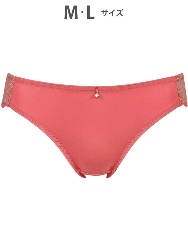 Wing ペアショーツ 【マッチミーブラ】 やさしいフィット感 身生地部はソフトな風合い はきこみ丈あさめ KF2921 ウイング／ワコール オレンジ