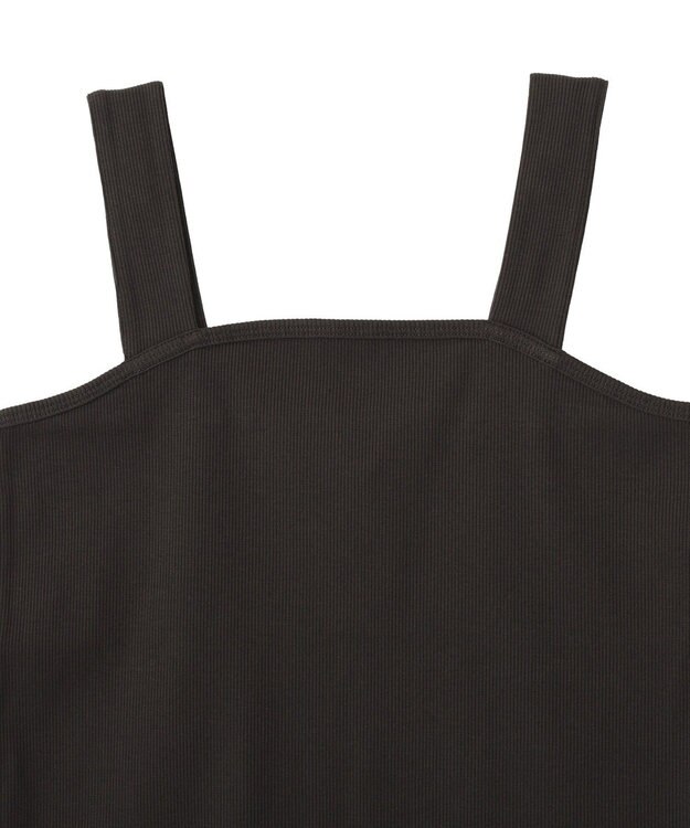 AMERICAN HOLIC 【抗菌防臭】スクエアベアタンクトップ Charcoal Gray