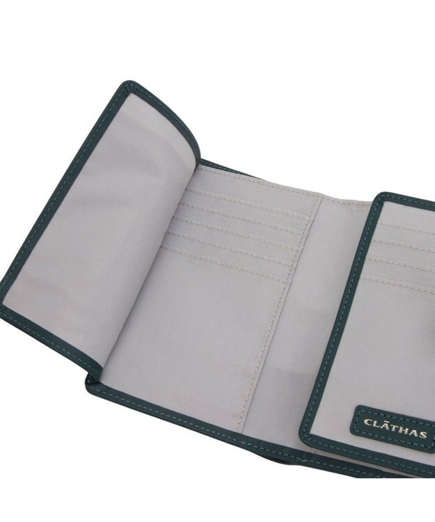 CLATHAS デフィ 財布機能付きカードケース グリーン