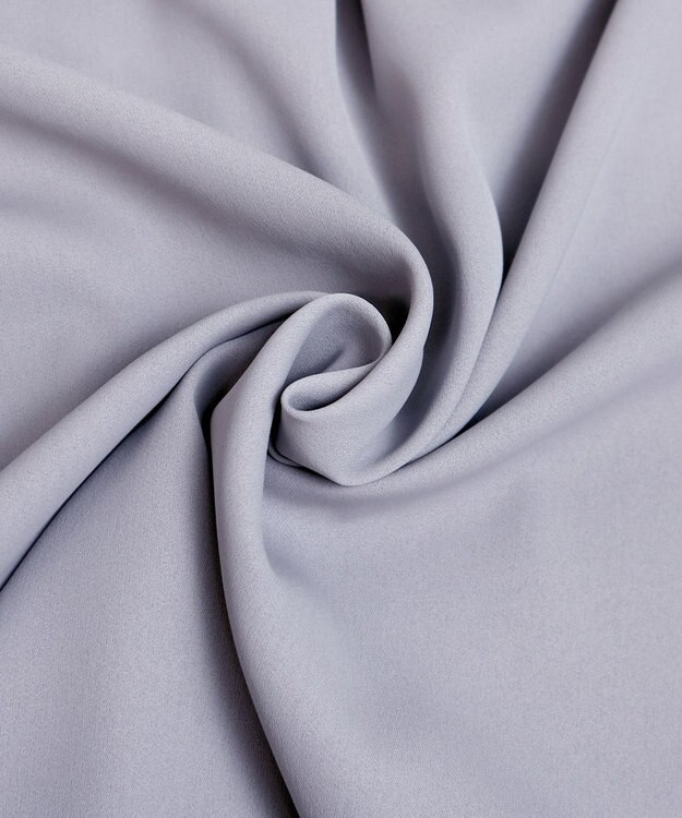 Tiaclasse L 【洗える】ボウタイ風チュニック グレー