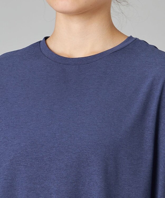 Chacott Chacott BALANCE EasyCare+ツイストワンピース ネイビー