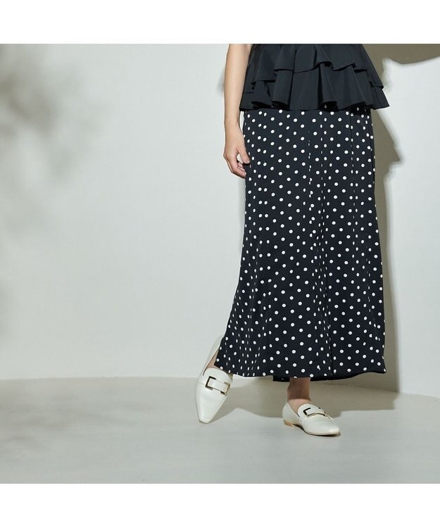 MODE ET JACOMO <carino>バックルローファー ホワイト