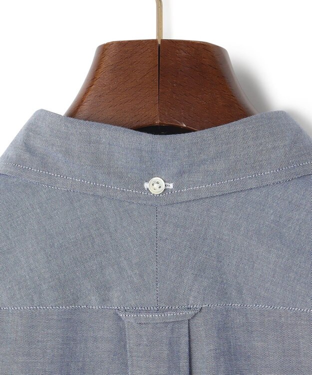 J.PRESS MEN 【J.PRESS ORIGINALS】【UNISEX】Cotton Dangary B.D. Shirt / Baggy-Fit ネイビー系