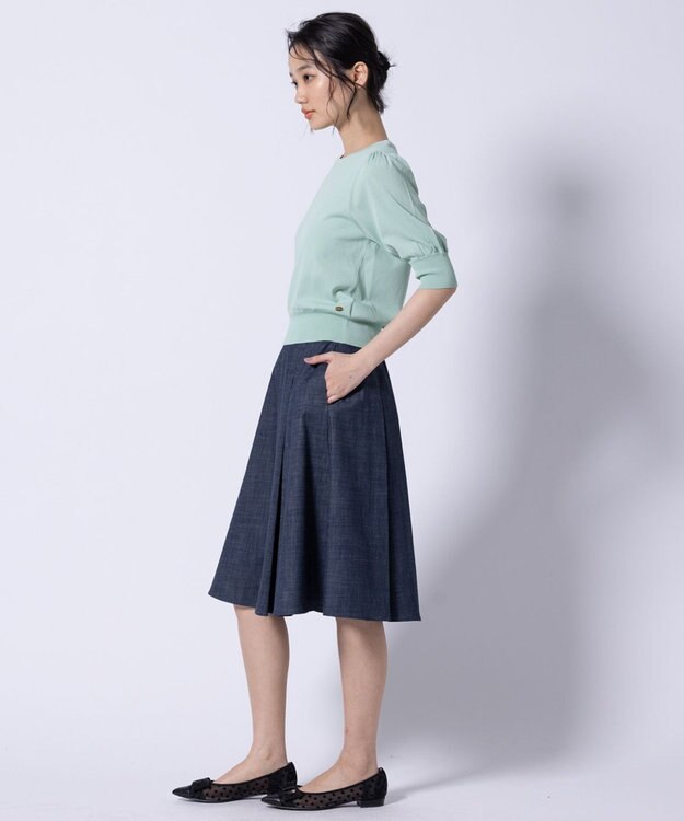 TOCCA 【UVカット・接触冷感】BALOON ニットプルオーバー ライトグリーン系