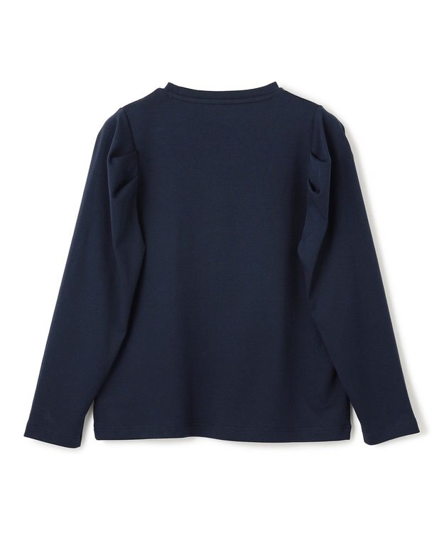 UNFILO 【110-150cm】タックスリーブTシャツ ネイビー