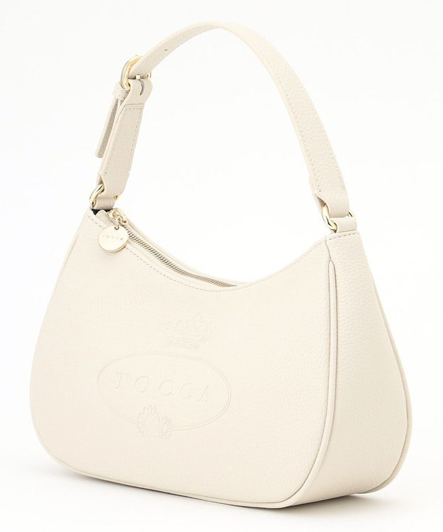 TOCCA DEAR CRESCENT LEATHER MINIBAG ミニバッグ アイボリー系