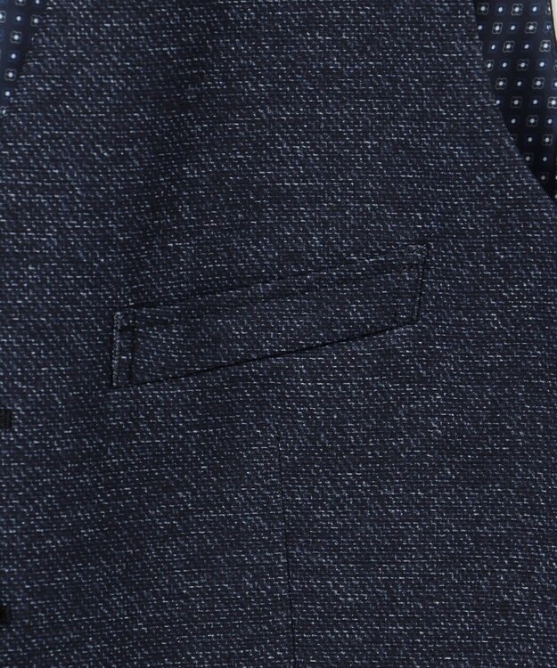 JOSEPH ABBOUD 【キングサイズ・ストレッチ】ツィーディージャージ　ベスト ネイビー系