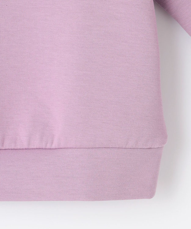 組曲 KIDS 【110-140㎝】ダンボールニット トレーナー ラベンダー系